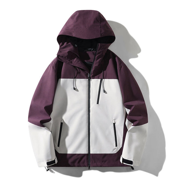 Damen technische Allwetterjacke mit vielseitigem Kapuzendesign und verstellbaren Belüftungsöffnungen Echoarchiv