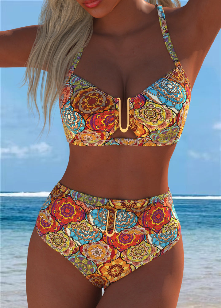 Damen Bikini-Set mit raffiniertem Schnitt und trendigem Design Echo Archiv