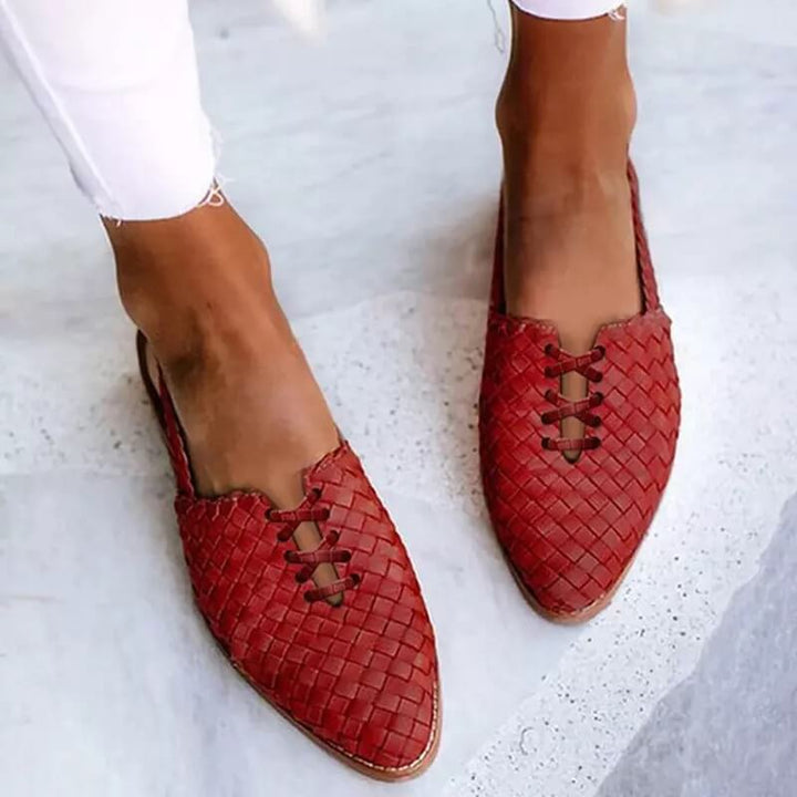 Echoarchiv | Gewebte Slip-On-Ballerinas
