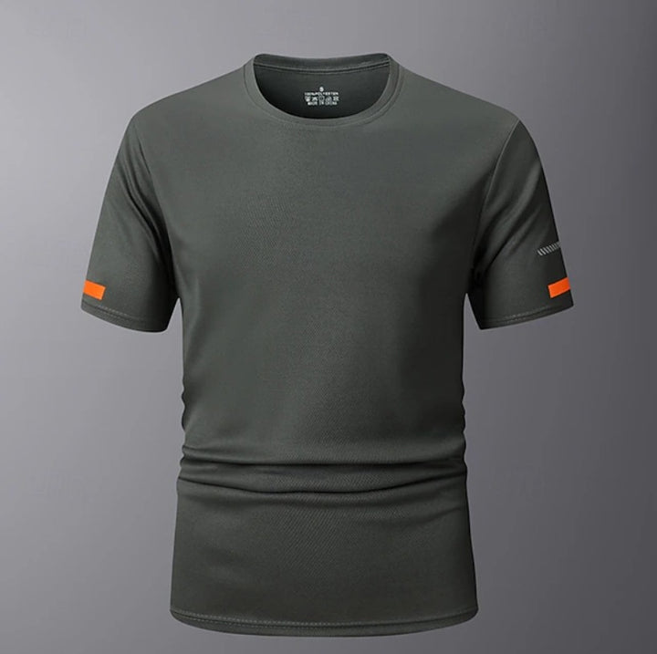 Herren Funktions-Shirt mit atmungsaktivem Material und reflektierendem Detail Echoarchiv
