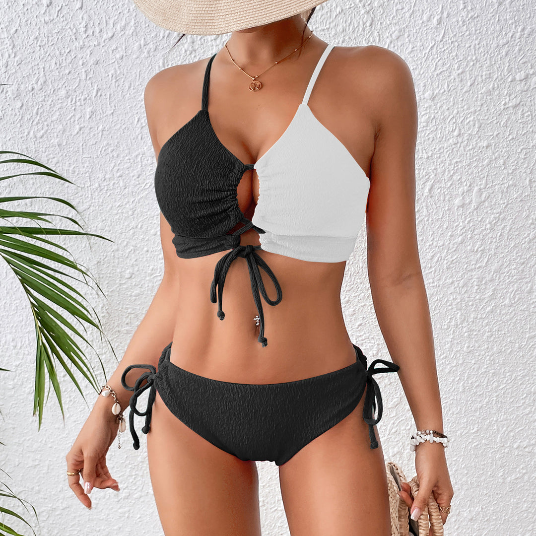 Damen Bikiniset mit verstellbarem Oberteil und modischem Cut-Out Echo Archiv