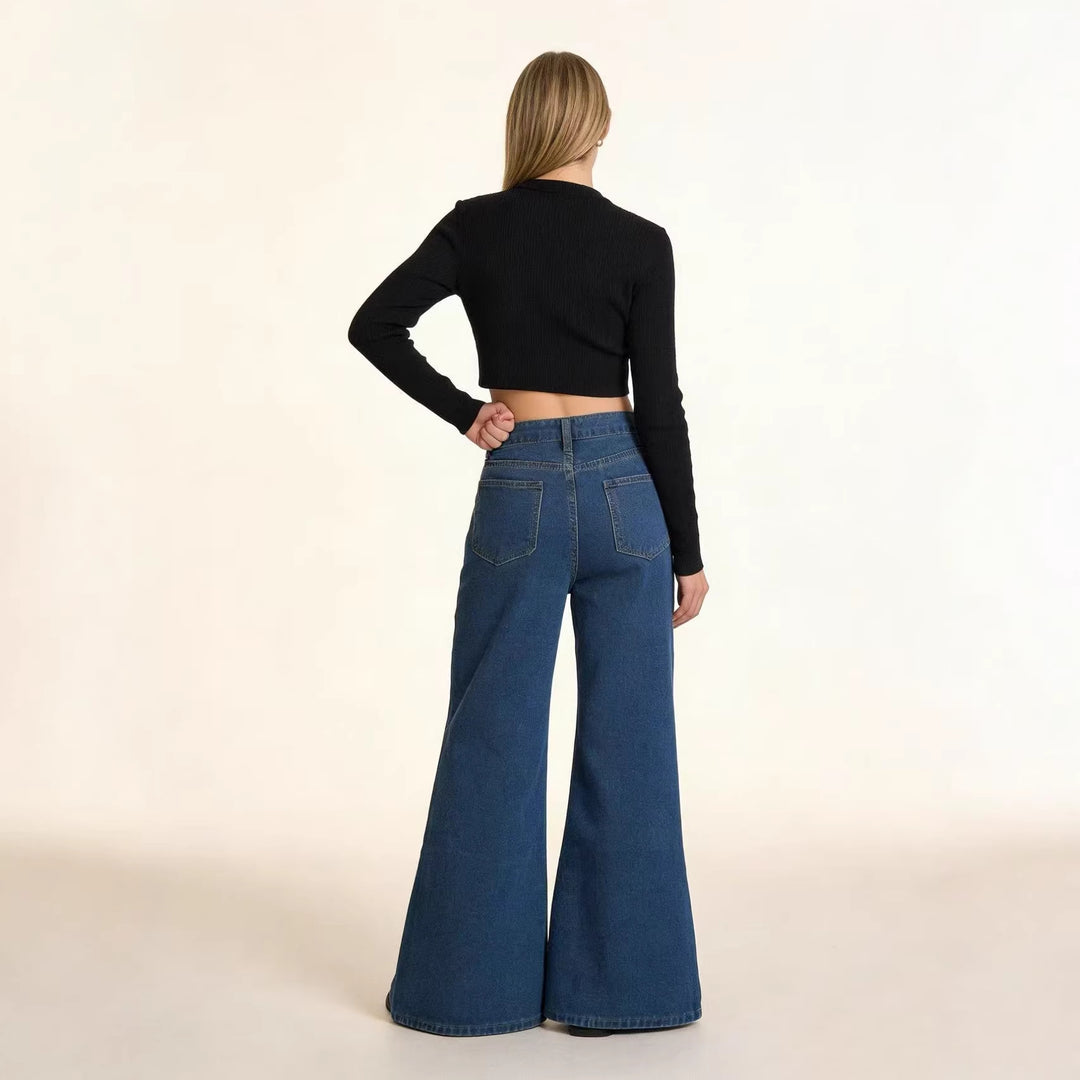 Damen nan hochwertiges Rundhals-Basicshirt aus Bio-Baumwolle mit Regular-Fit und verstärkten Nähten Echo Archiv