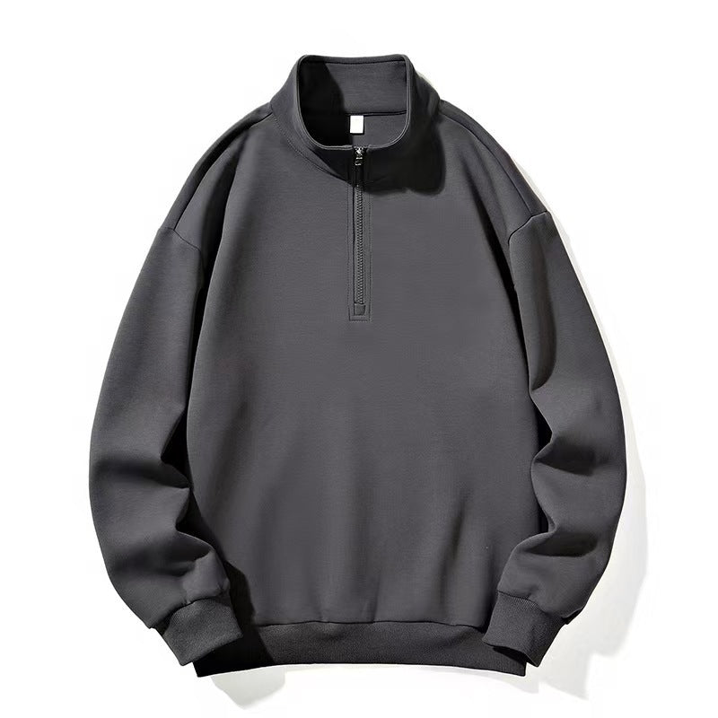 Unisex nan Halbzip-Sweatshirt mit Stehkragen und oversized Schnitt Echo Archiv
