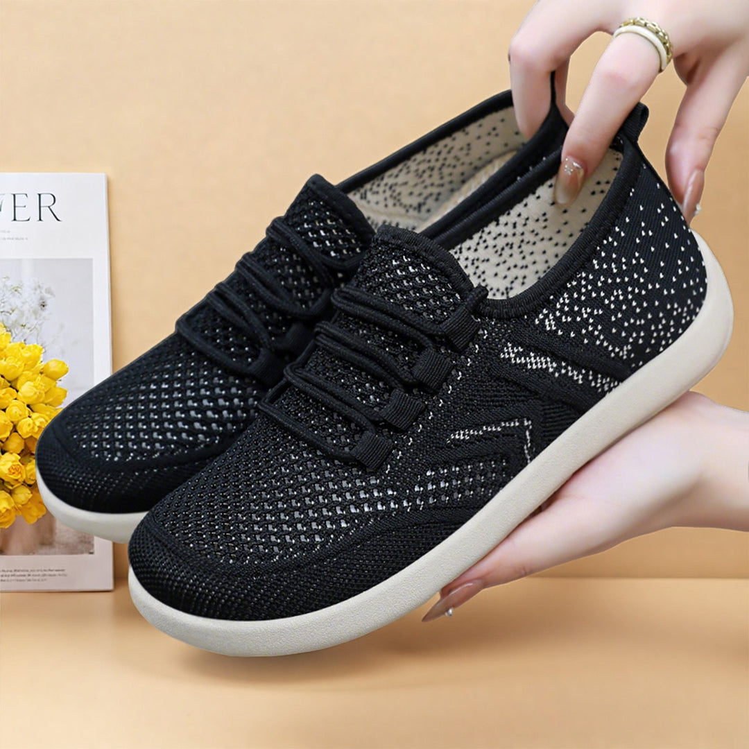 Damen Sportliche Mesh-Sneaker mit flexiblem Sohlenkonzept Echo Archiv