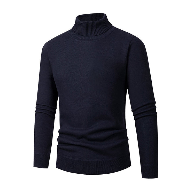 Herren eleganter Rollkragenpullover aus hochwertigem Material Echoarchiv