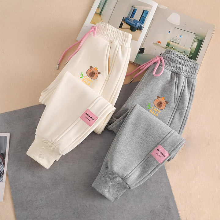 Damen bequeme Sweatpants mit Kordelzug Echo Archiv