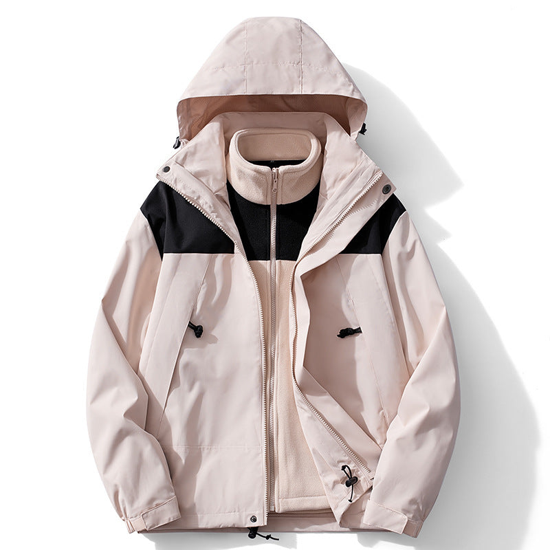 Herren zweilagige Softshell- und Fleece-Outdoorjacke mit abnehmbarem Innenfutter Echo Archiv