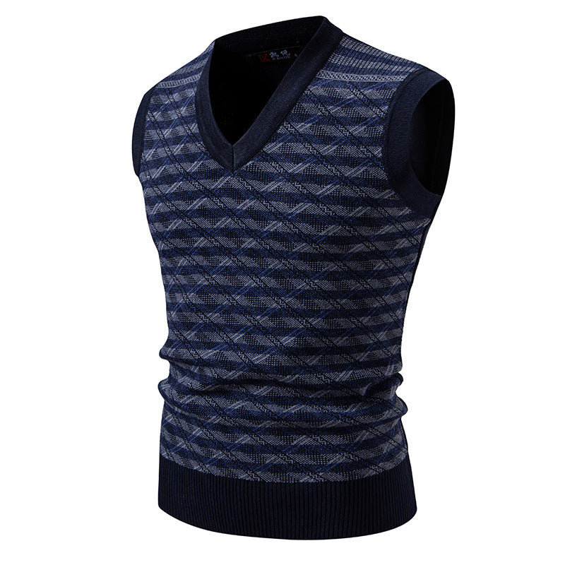 Herren ärmelloser Pullover Echoarchiv