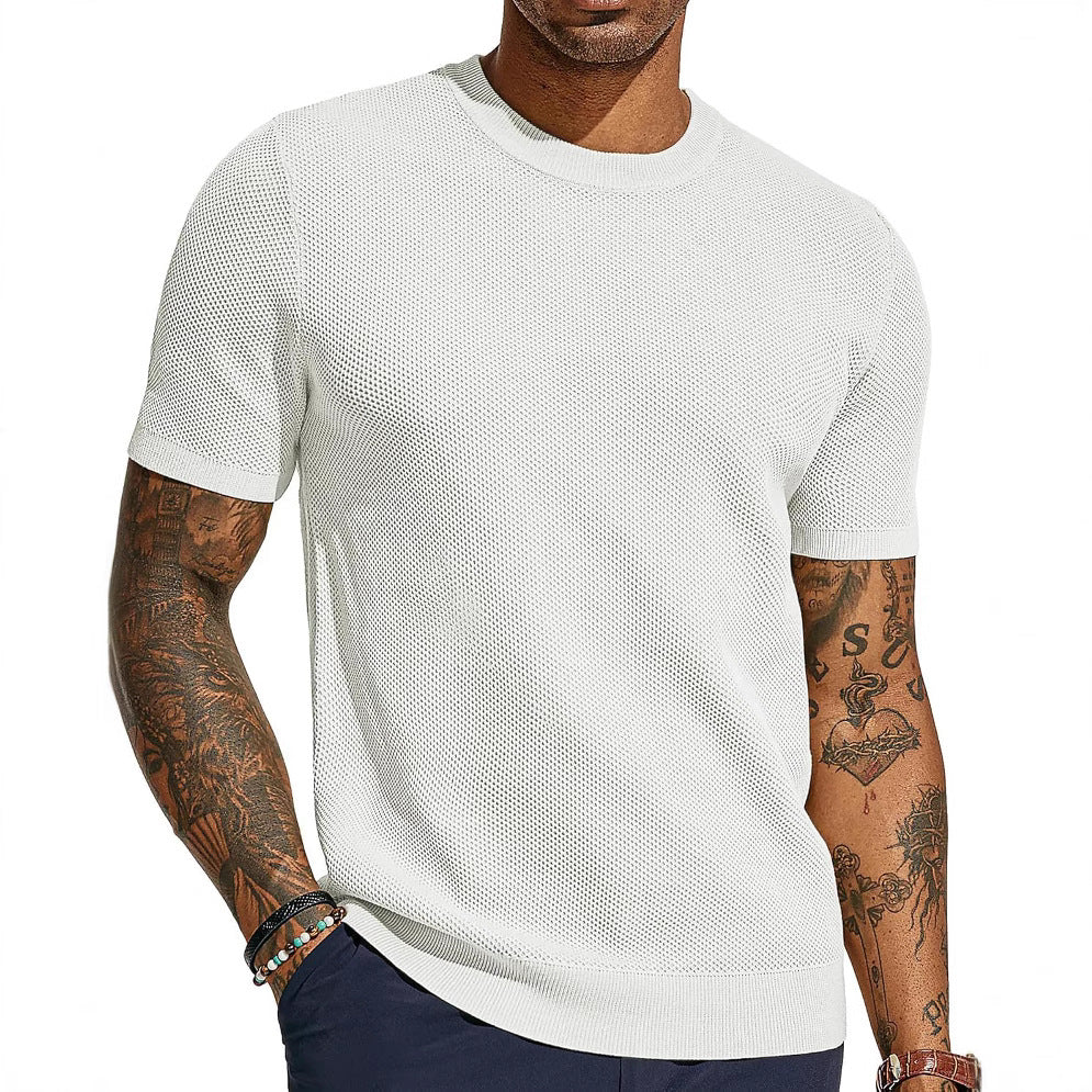 Herren atmungsaktives Netz-T-Shirt Echoarchiv