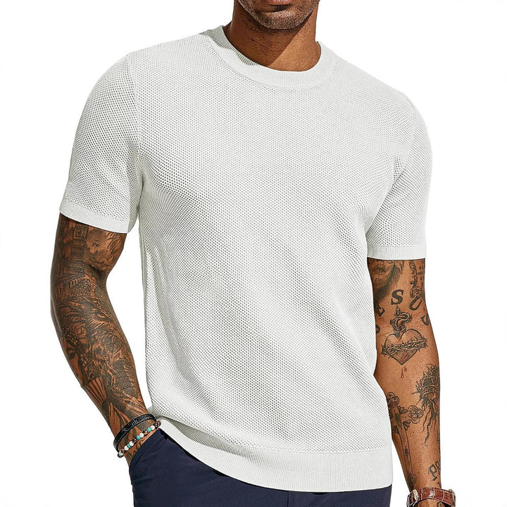 Herren atmungsaktives Netz-T-Shirt Echoarchiv