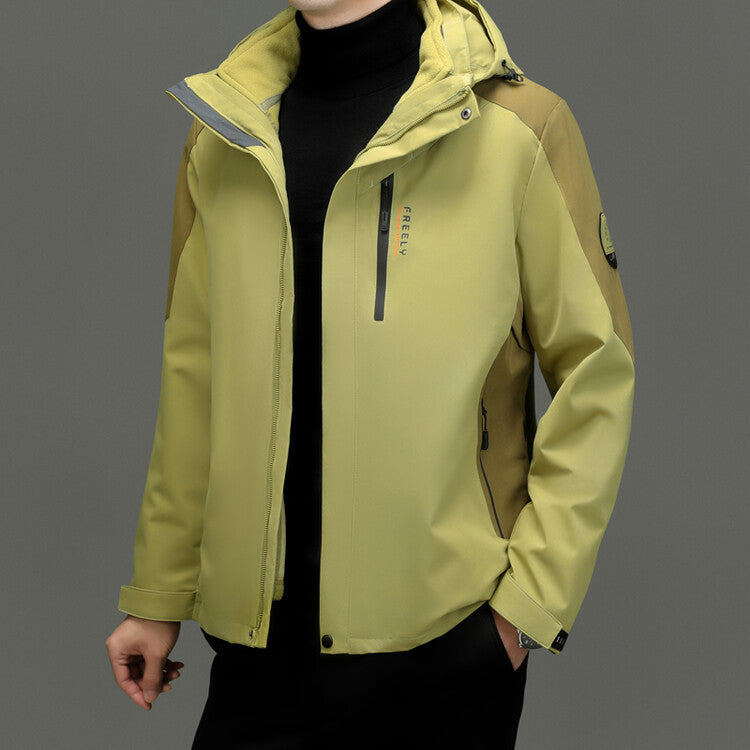 Herren Funktionsjacke mit innovativen wasserabweisenden Eigenschaften Echoarchiv