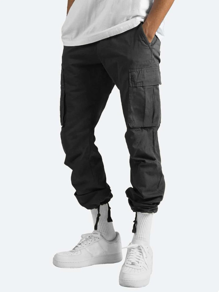 Herren Cargo-Hose mit bequemer Passform und vielseitigen Taschen Echoarchiv