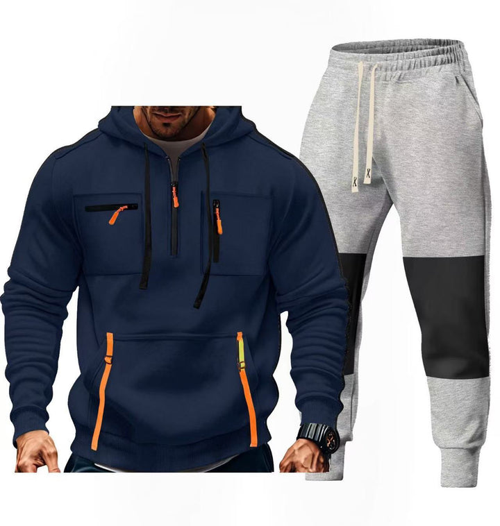 Herren Sportbekleidungsset mit funktionalen Taschen Echoarchiv