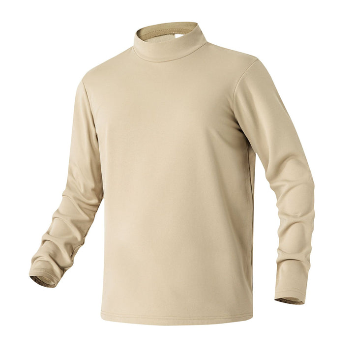 Damen Slim-Fit Langarmshirt mit Stehkragen aus funktionalem Jersey Echo Archiv