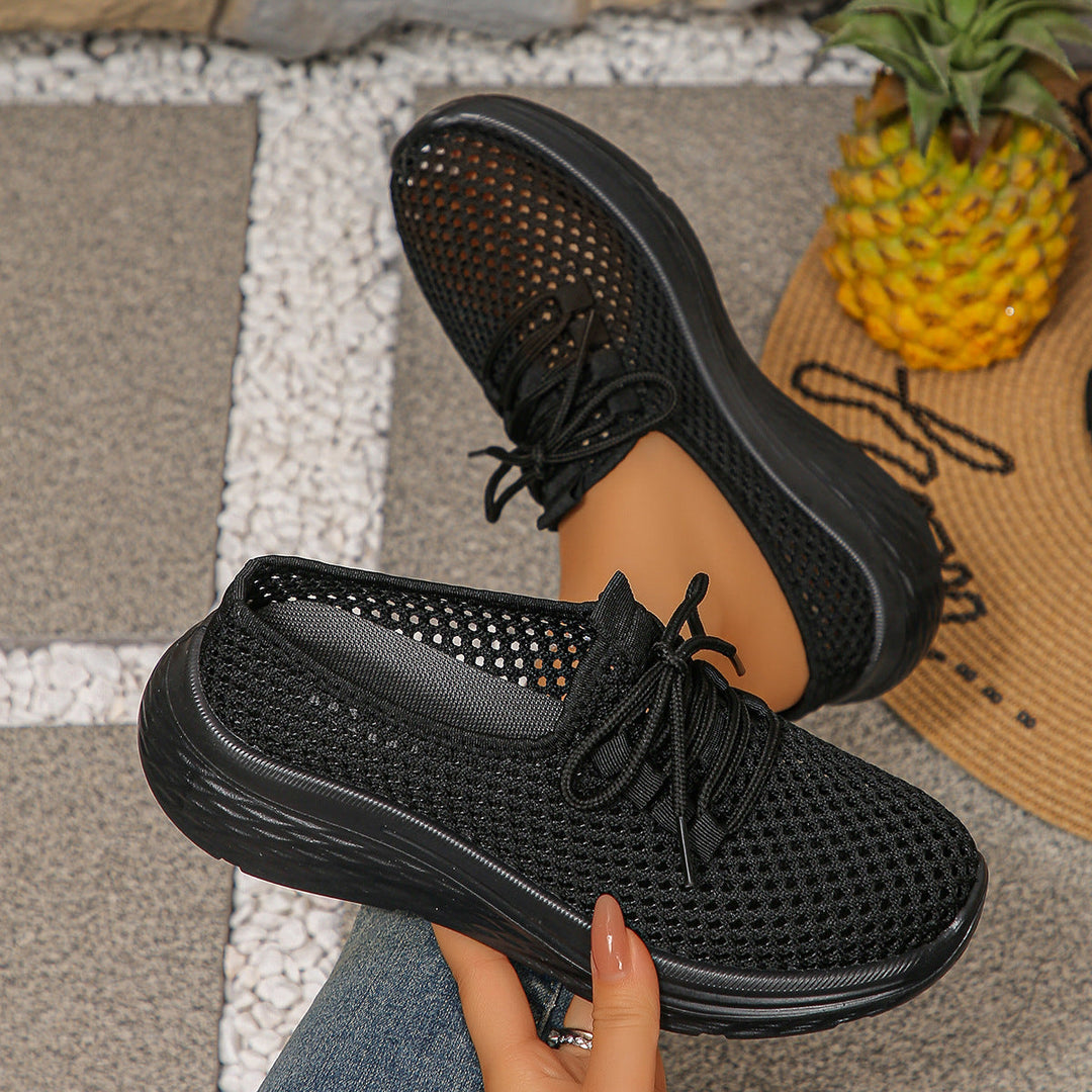 Damen atmungsaktive Sneaker mit elastischem Obermaterial und komfortabler Sohle Echo Archiv