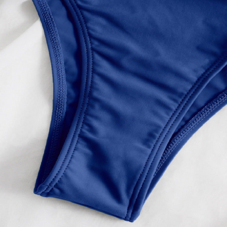 Damen Einseitiger Badeanzug mit verstellbarem Schnitt Echo Archiv