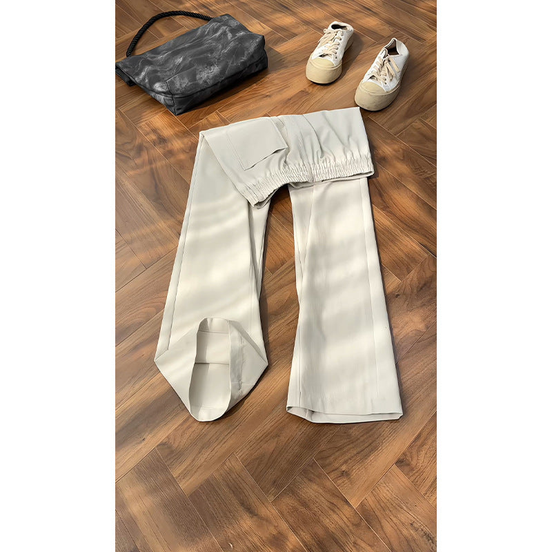 Damen Elegante und weit geschnittene Stoffhose Echo Archiv