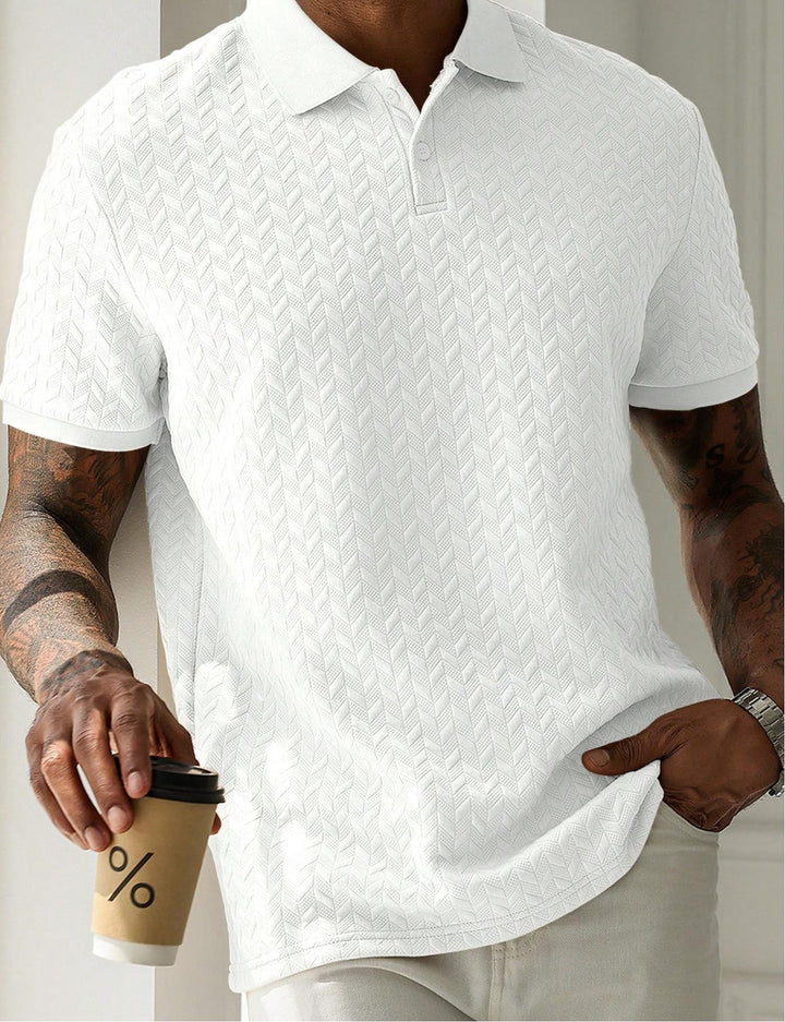 Herren Poloshirt im eleganten Design Echoarchiv