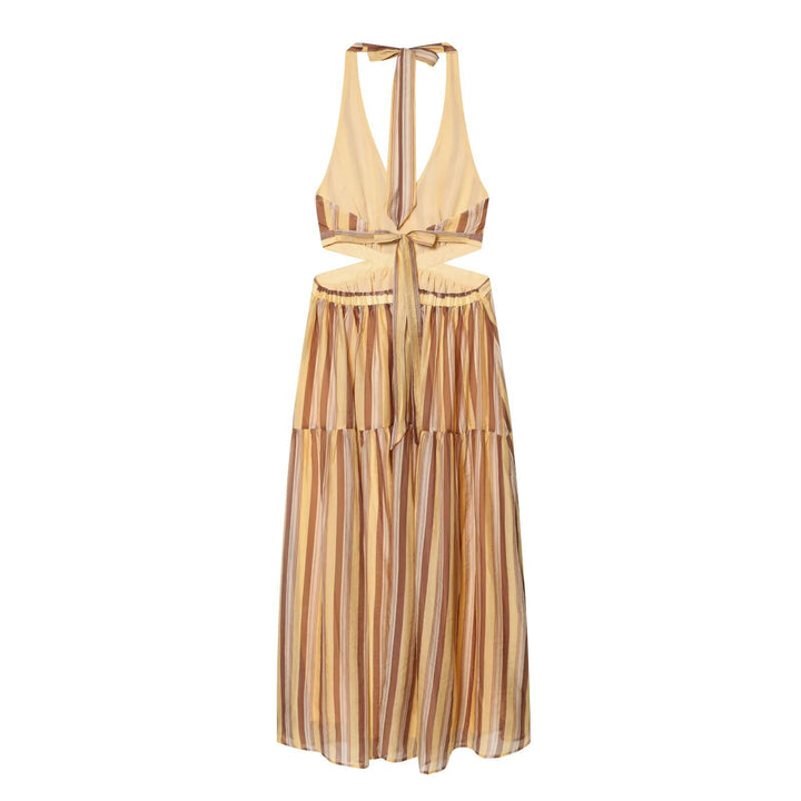 Damen Sommerkleid mit tiefem Ausschnitt und Cut-Outs Echo Archiv