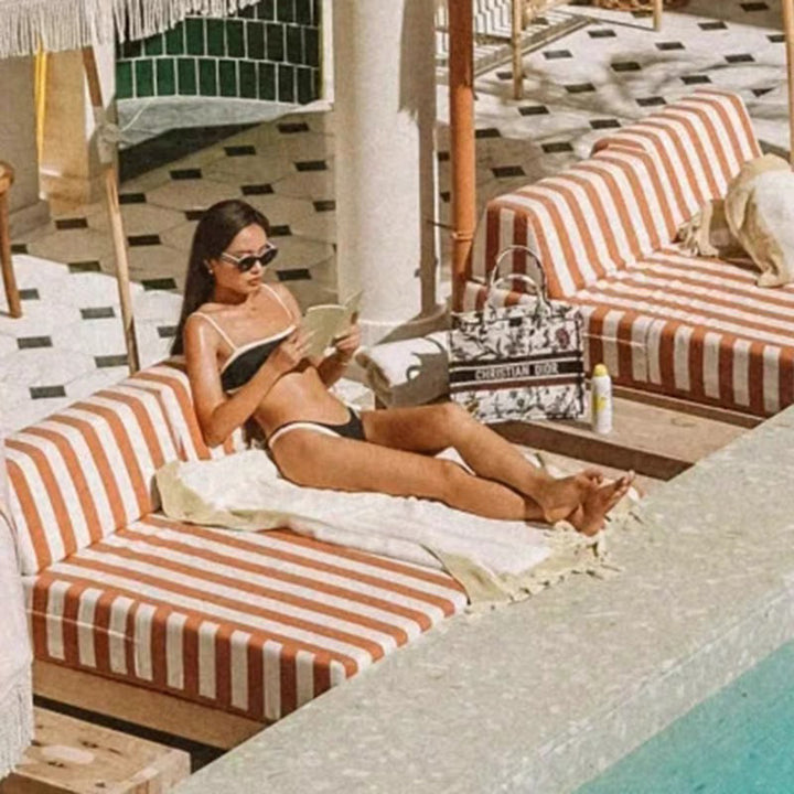 Damen Sportliches Bikini-Set mit kontrastierenden Bändern Echo Archiv