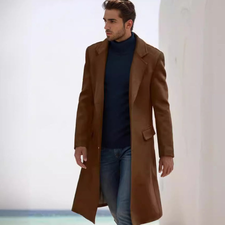 Herren stilvoller Longblazer Echoarchiv