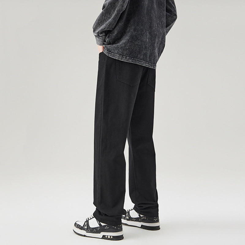 Herren Gerade geschnittene Vintage-Denim-Jeans mit entspanntem Sitz und verwaschenem Finish Echo Archiv
