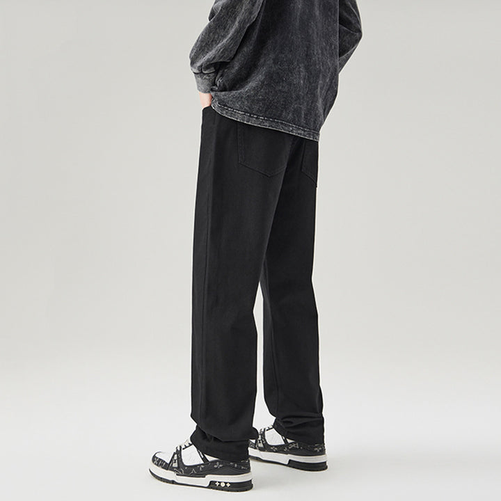 Herren Gerade geschnittene Vintage-Denim-Jeans mit entspanntem Sitz und verwaschenem Finish Echo Archiv