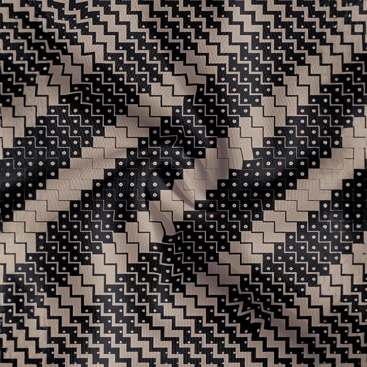 Herren Poloshirt mit modernem geometrischem Design Echoarchiv