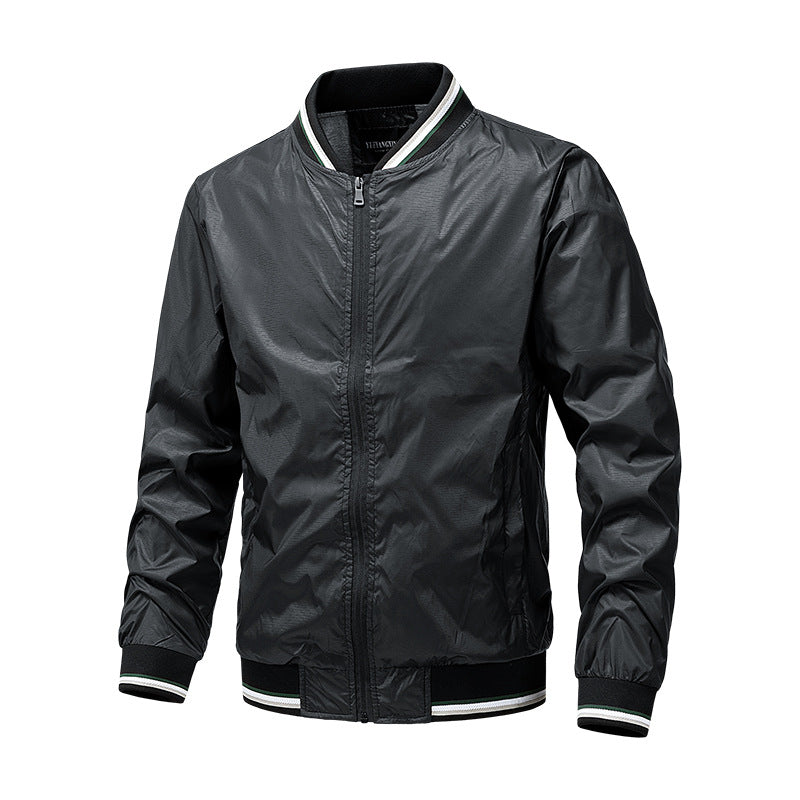 Herren Sportliche Bomberjacke mit zwei Seitentaschen Echo Archiv