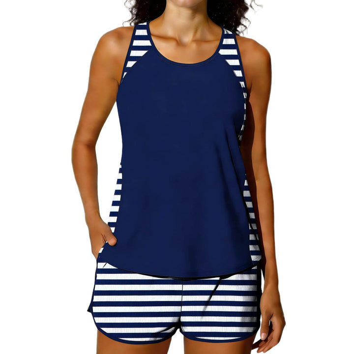 Damen Sportliches Tank-Top mit Shorts Echo Archiv