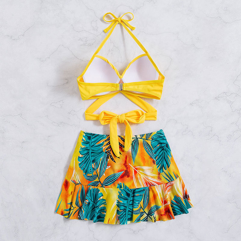 Damen Designer-Bikini mit verspieltem Rock Echo Archiv