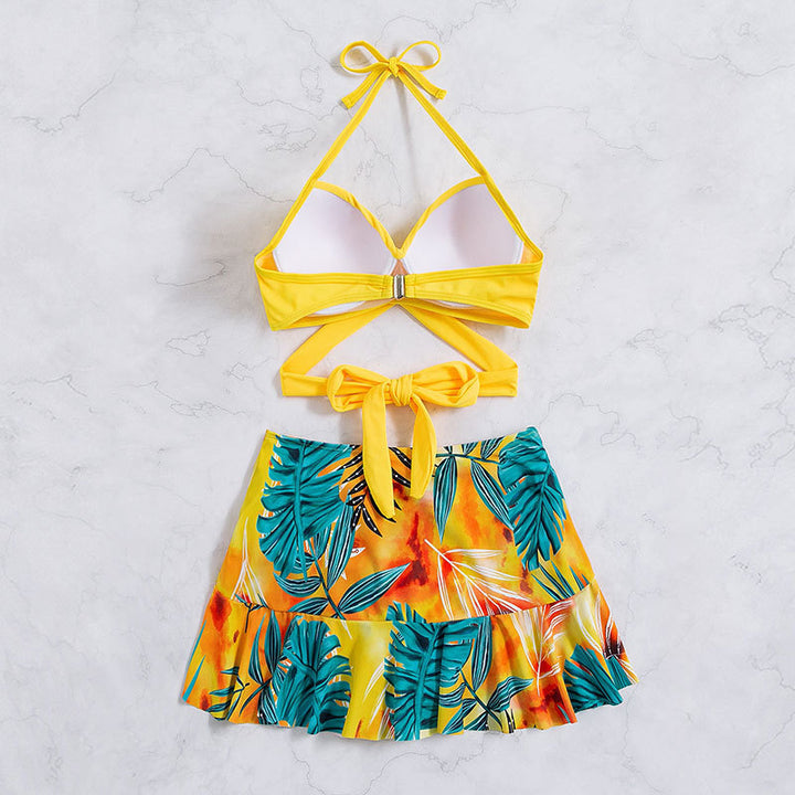 Damen Designer-Bikini mit verspieltem Rock Echo Archiv