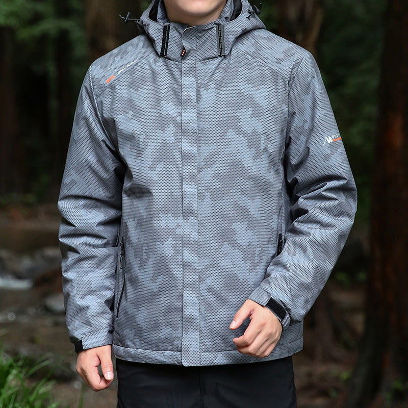 Herren Wasserdichte Outdoor-Jacke Echo Archiv