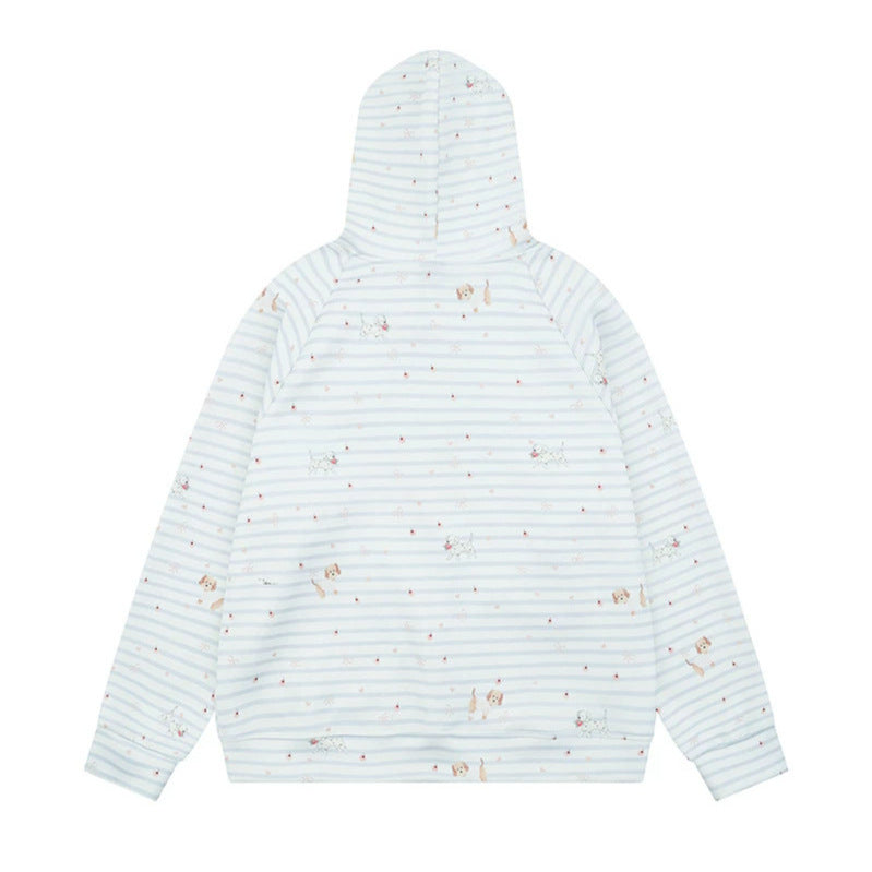 Damen Kuscheliger Kapuzen‑Oversizepullover mit integriertem Schleifen‑Schal und Aufgesetzten Taschen Echoarchiv