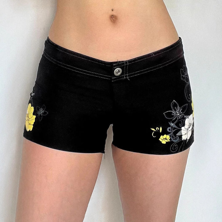 Damen Lustige Blumen-Shorts Echo Archiv