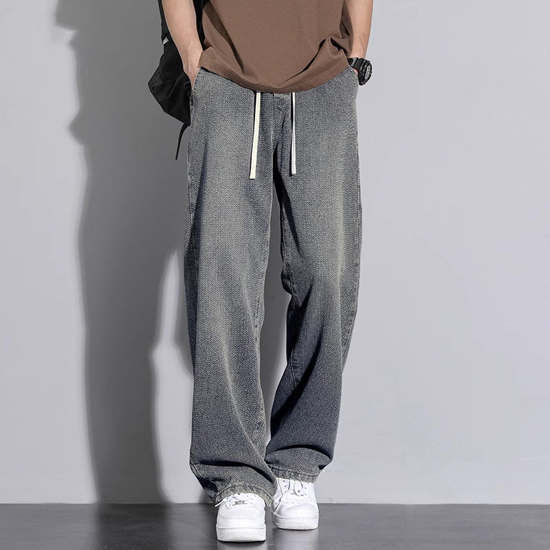 Herren Lässige Relaxed Fit Jeans Echoarchiv