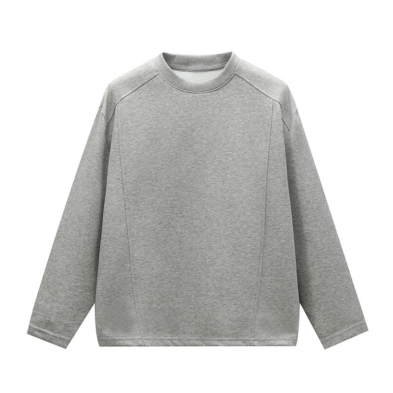 Unisex Minimalistisches Rundhals-Sweatshirt mit Raglanärmeln Echoarchiv