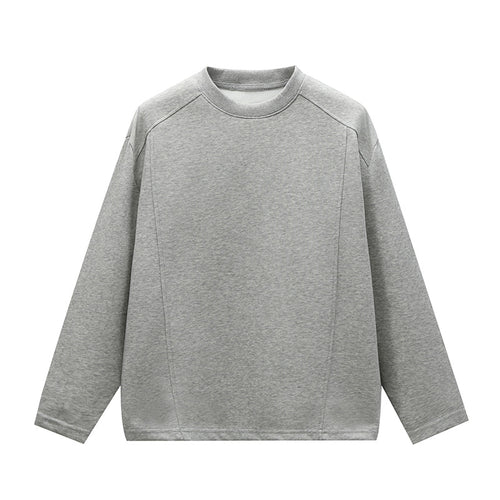 Unisex Minimalistisches Rundhals-Sweatshirt mit Raglanärmeln Echoarchiv