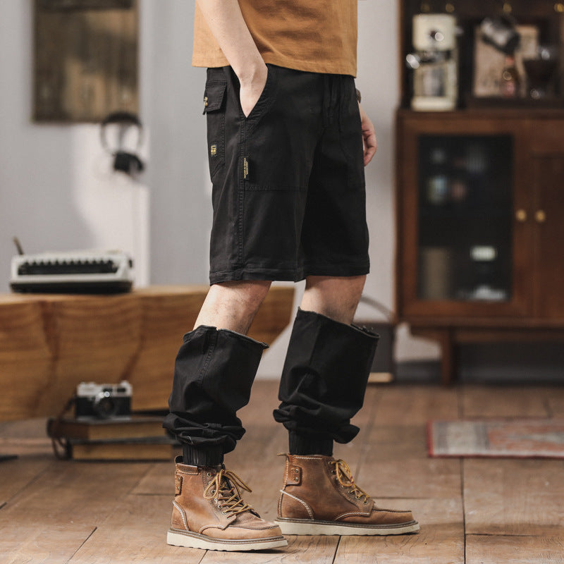 Herren Zip-Off-Cargo-Jogger mit Tunnelzugbund, Knietrennung und elastischen Bündchen Echo Archiv