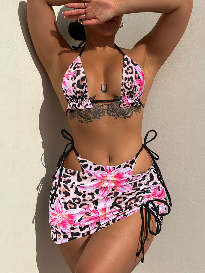 Damen Bikini-Set mit floralem Design von Echo Archiv