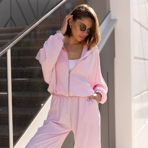 Damen lässiges Zweiteiler Set aus fließender Satinoptik mit weitem Bund und Crop-Top – Élanora