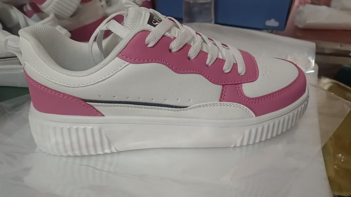 Damen nan Plateau-Sneaker mit besonders dicker Laufsohle und gepolstertem Komfortfußbett Echo Archiv