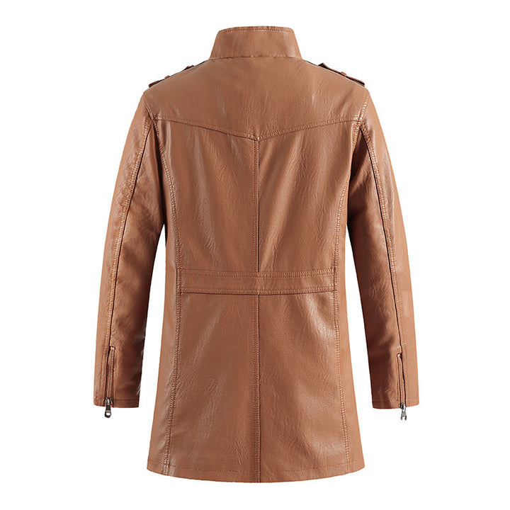 Herren modische Lederjacke Echoarchiv
