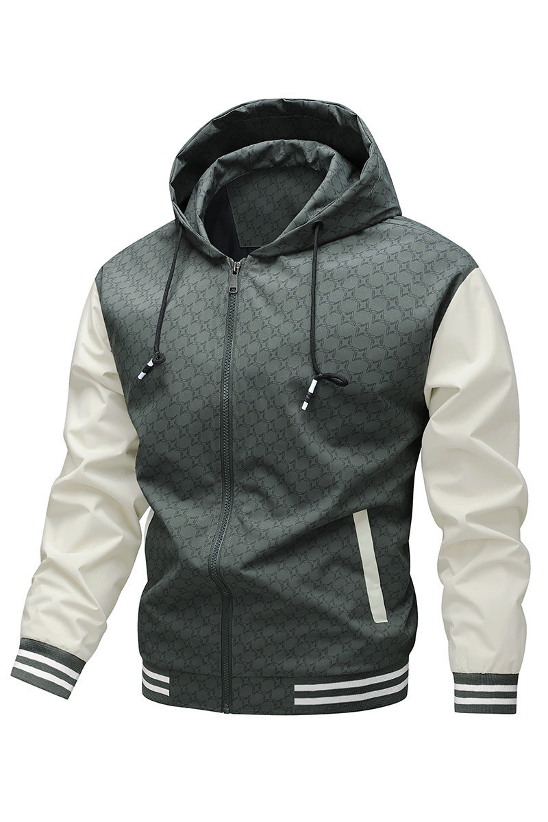 Herren Sportliche Kapuzenjacke Echo Archiv 1788321985