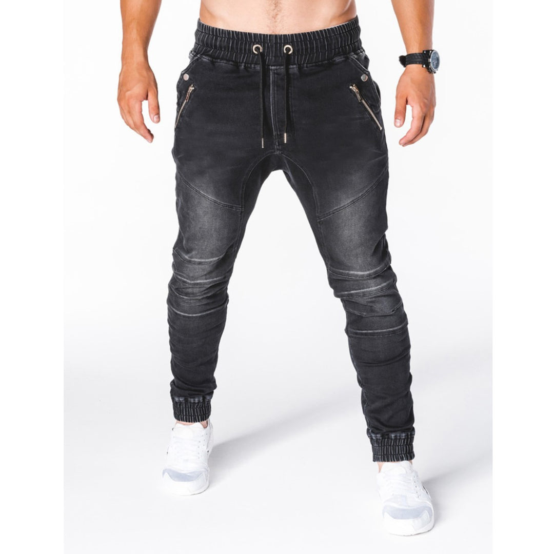 Herren Jogginghose im modernen Skinny Fit mit dehnbarer Baumwollmischung und sportlichen Details Echoarchiv