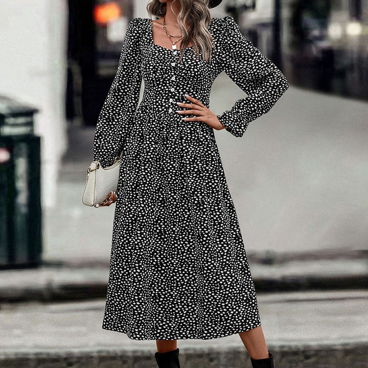 Damen Midi-Kleid mit Blumenmuster Echo Archiv