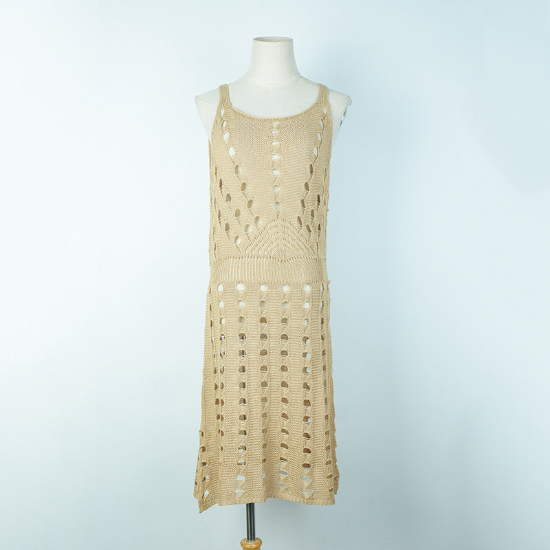 Damen gehäkeltes Sommerkleid mit raffinierten Cut-Outs Echo Archiv