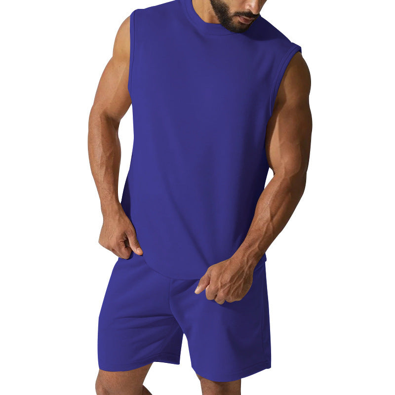 Herren sportliches Kurzarm-Set aus atmungsaktivem Material Echoarchiv