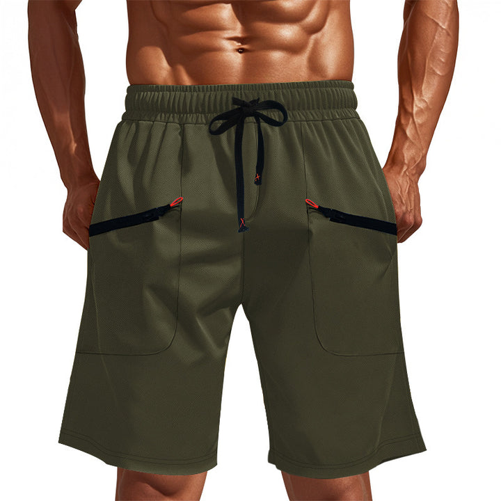 Herren Sportliche Universelle Shorts mit funktionalen Taschen und elastischem Bund Echoarchiv