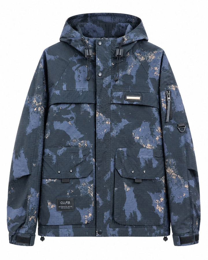 Herren Wetterfeste Übergangsjacke Echo Archiv